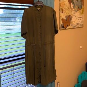 And away large mid leg casual dress